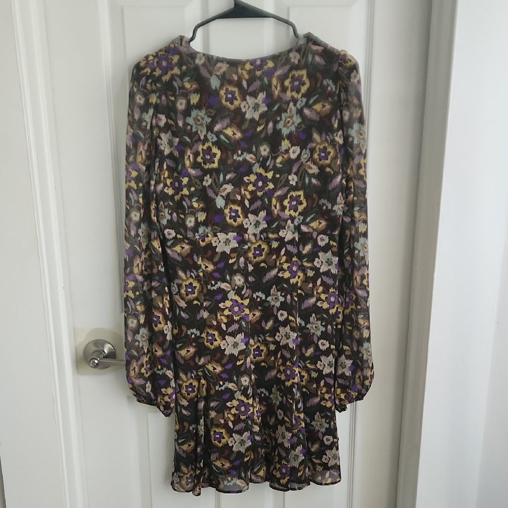 Zara Multicolor Abstract Dress - Picture 4 of 6